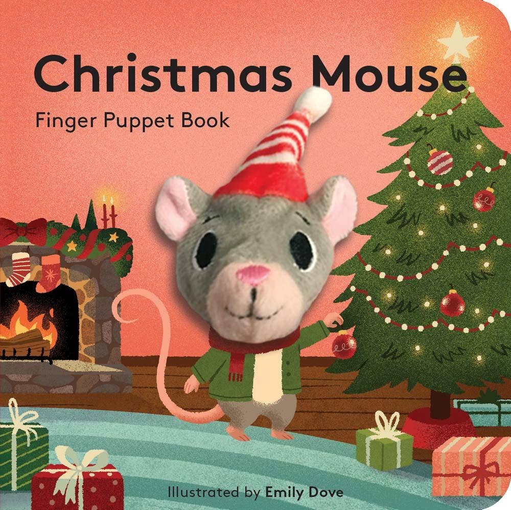 Chronicle Books - Christmas Mouse: Finger Puppet Book
