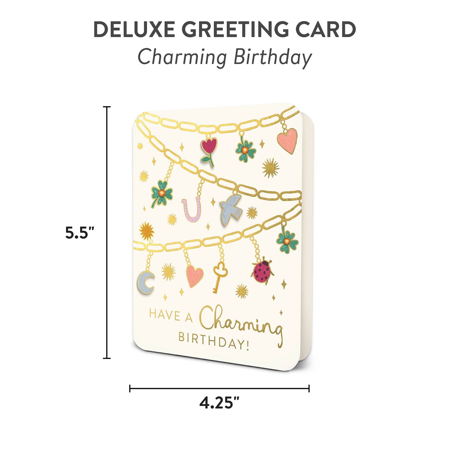 Studio Oh! - Charming Birthday Deluxe Greeting Card