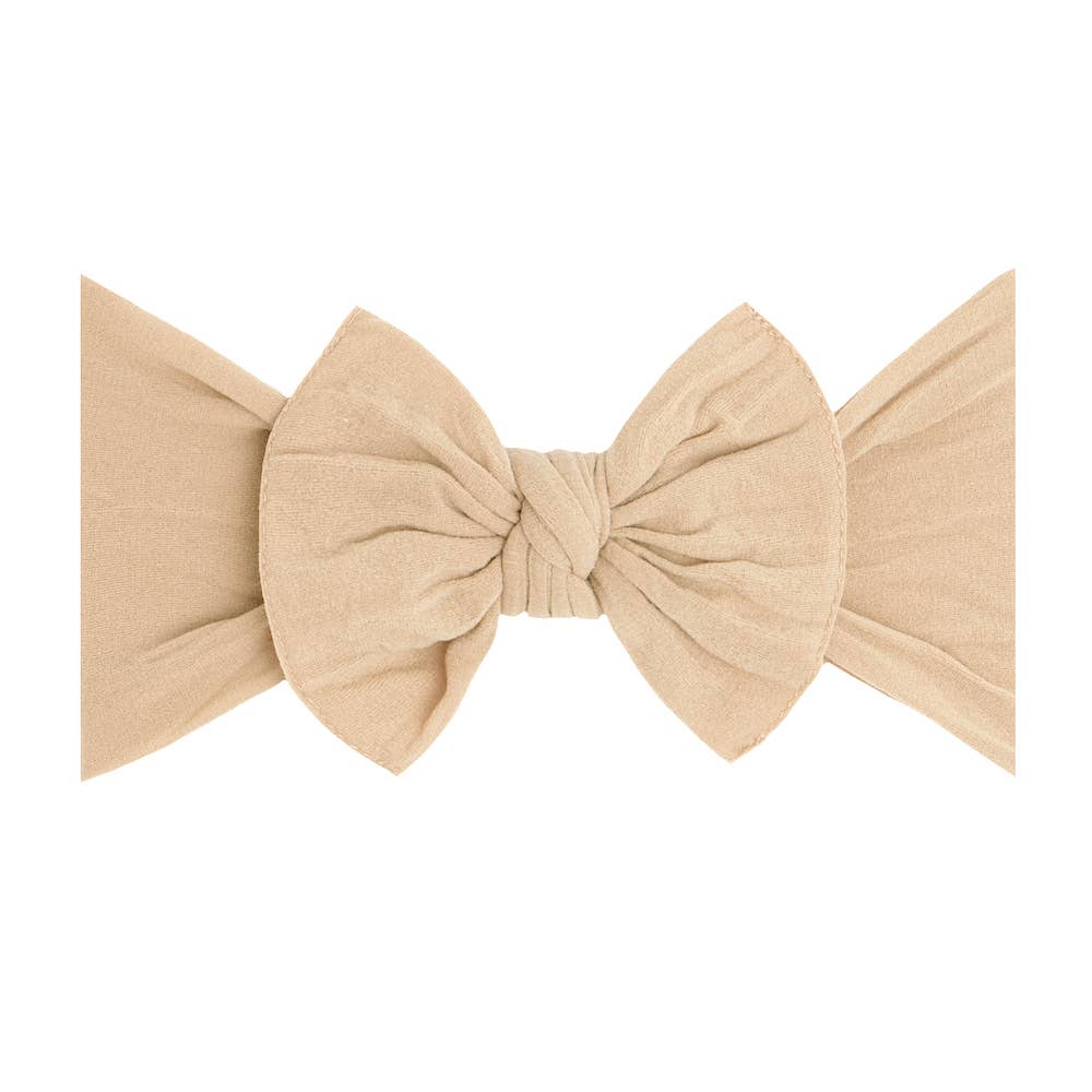 Baby Bling Bows - Original Knot headband: Olive