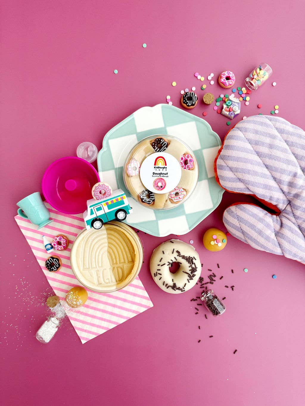 Earth Grown KidDoughs - Doughnut Shoppe KidDough Play Kit