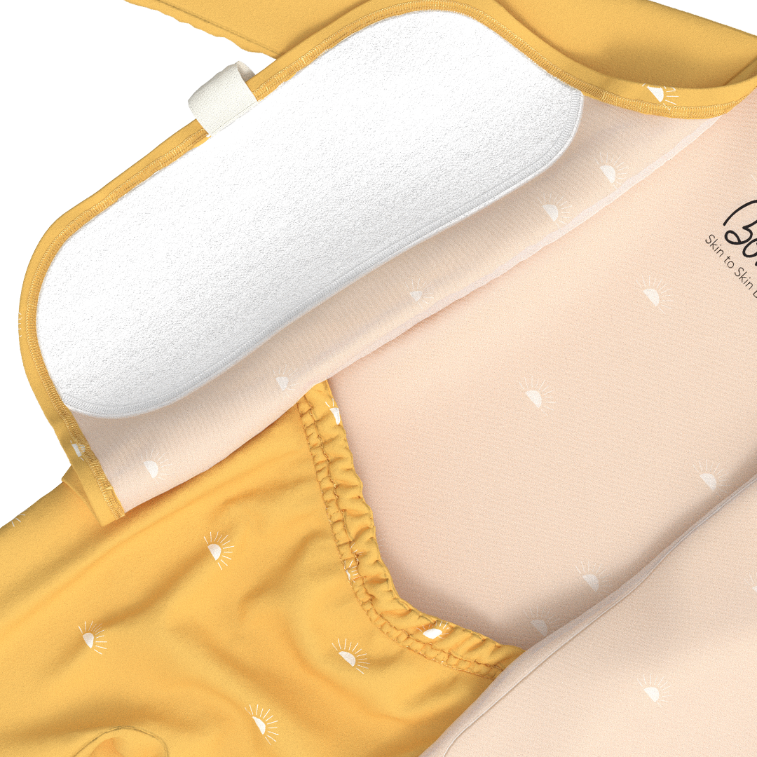 Bonsie Skin to Skin Babywear - Footie - Sunrise