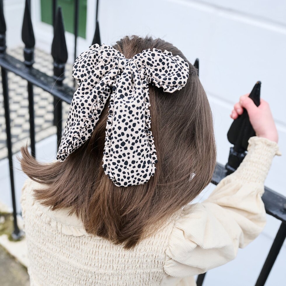 Rockahula Kids US - Leopard Love Frilly Bow Clip