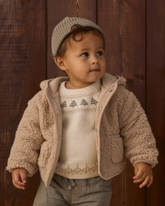 Quincy Mae - Rex Sweater || Tree Fair Isle
