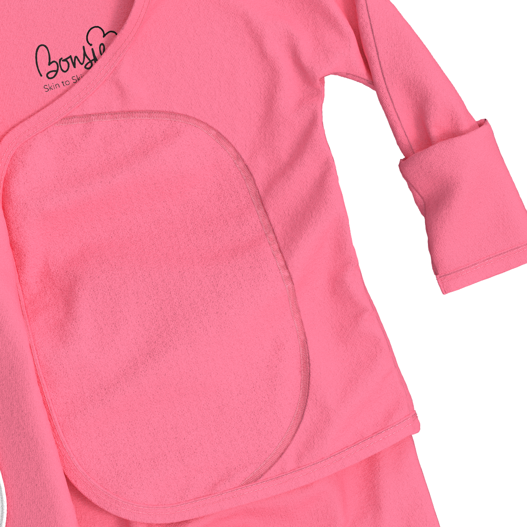 Bonsie Skin to Skin Babywear - Footie - Pinky Promise