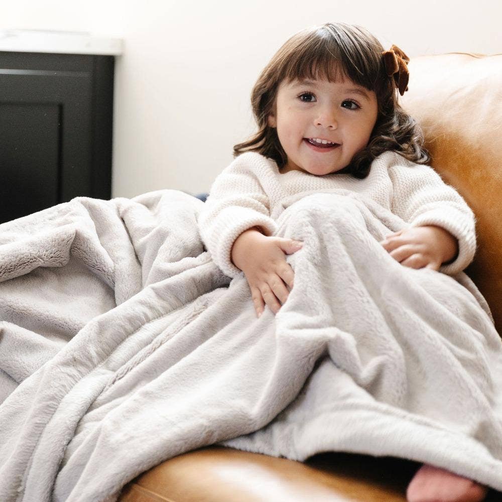 Saranoni - LUSH TODDLER BLANKETS: Clay