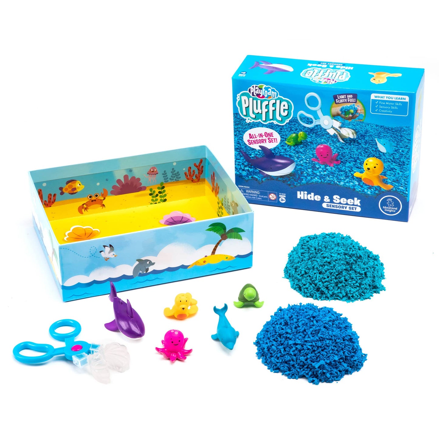 Learning Resources - Playfoam® Pluffle Hide & Seek Sensory Set