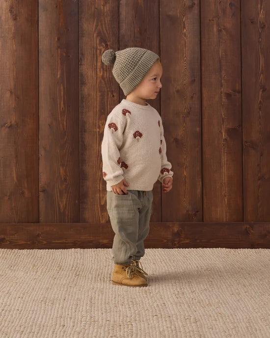Quincy Mae - Beanie Hat || Spruce