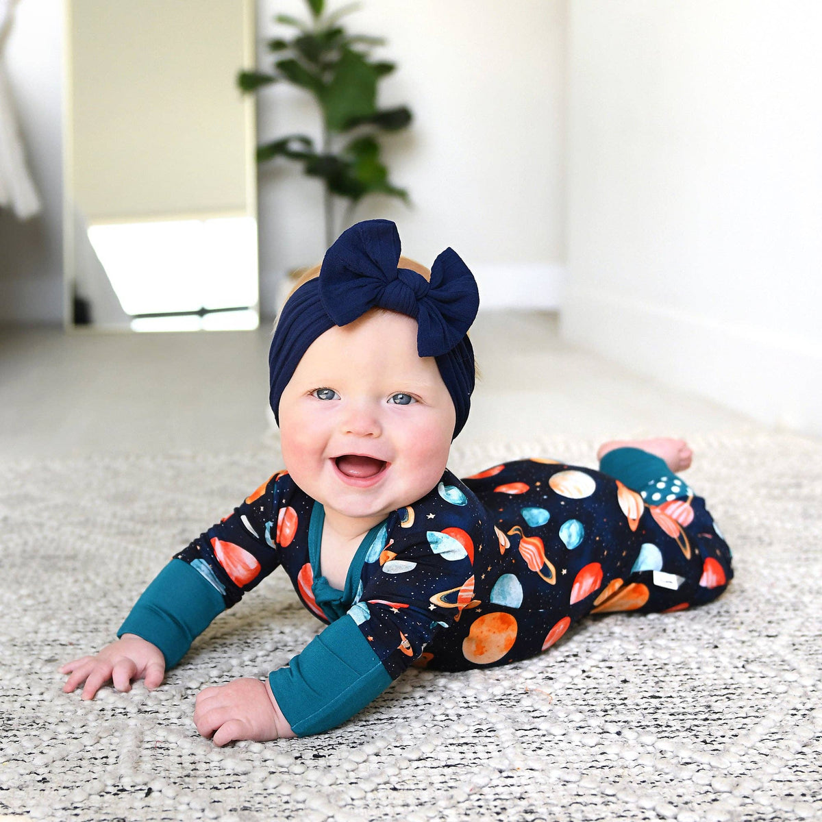 Gigi and Max - Harrison ZIP Bamboo PJ Romper