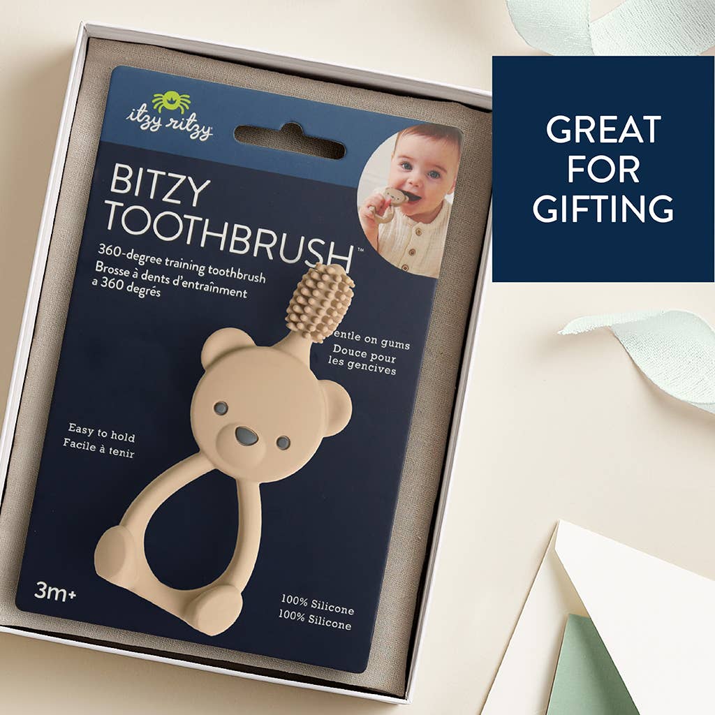 Itzy Ritzy - Bitzy Toothbrush™ - 360-degree Training Toothbrush