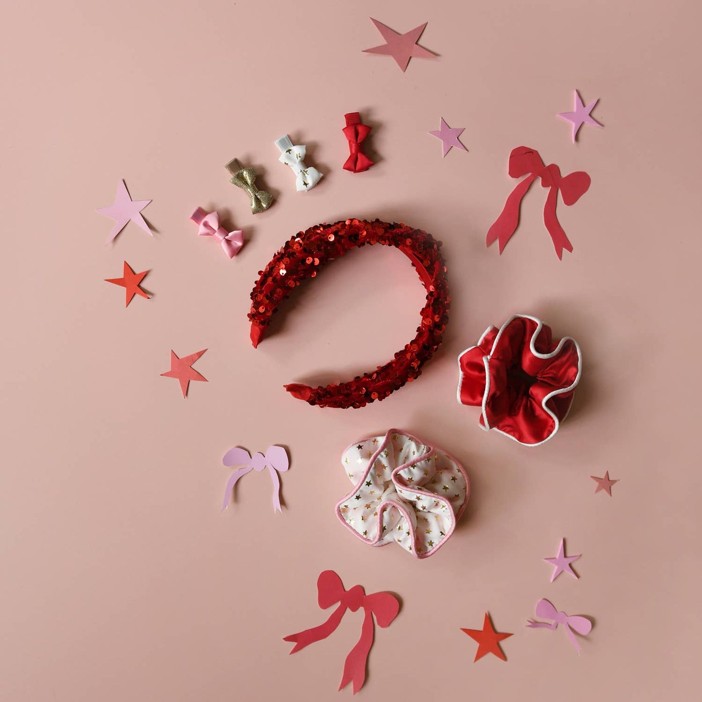 Rockahula Kids US - Festive Mini Bow Hair Clips