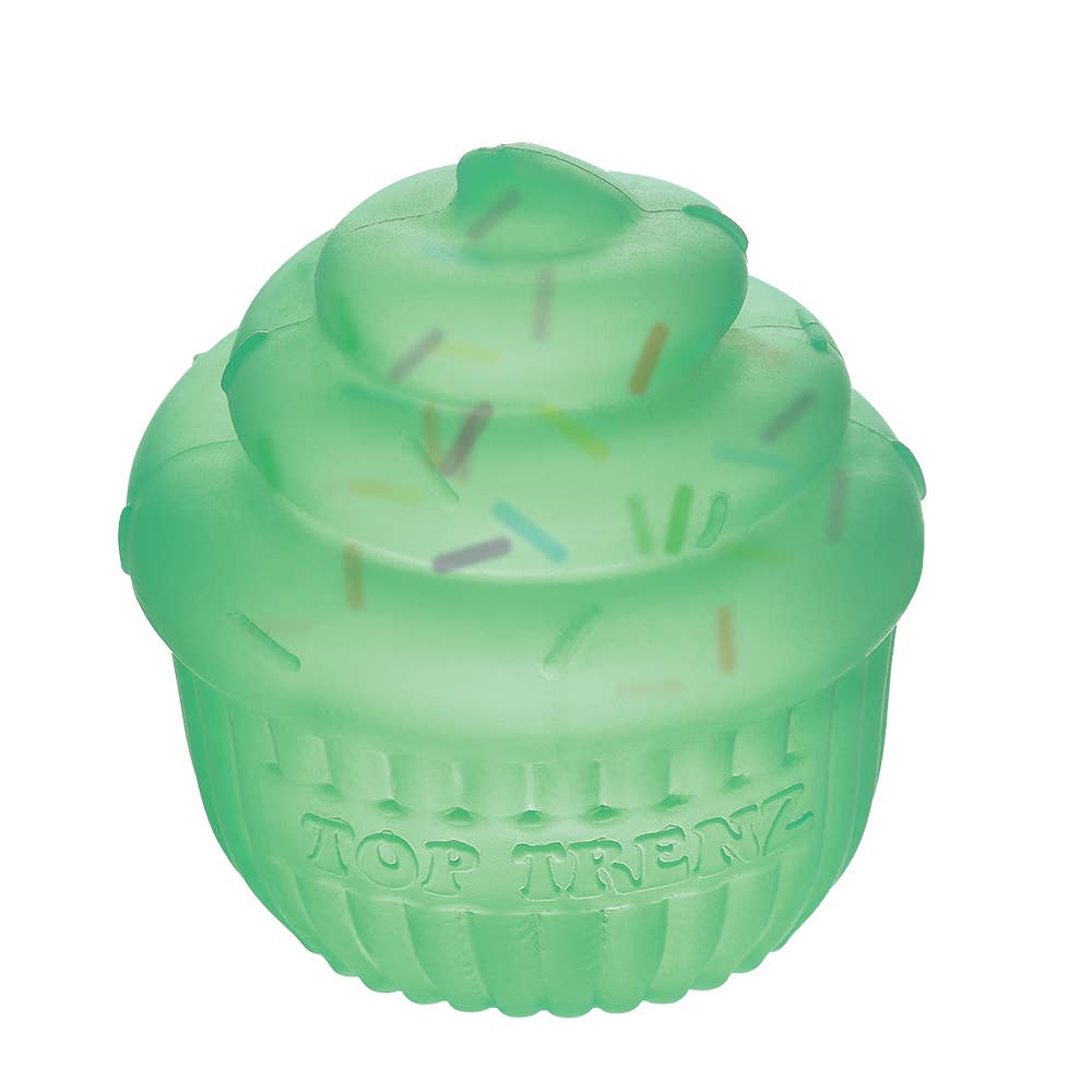 Top Trenz Inc - Super Duper Sugar Squisher Toy - Sprinkle Filled Cupcakes (limit 1)