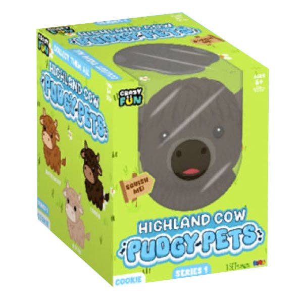 RMS® Crazy Fun™ = Highland Cow Pudgy Pets Squishy (Limit 1)