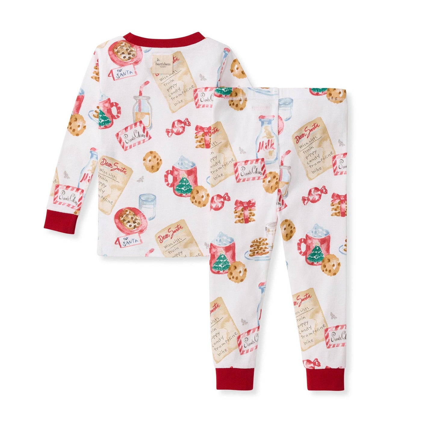Burt's Bees Baby - Cookies For Santa Organic Cotton Two-Piece Pajamas