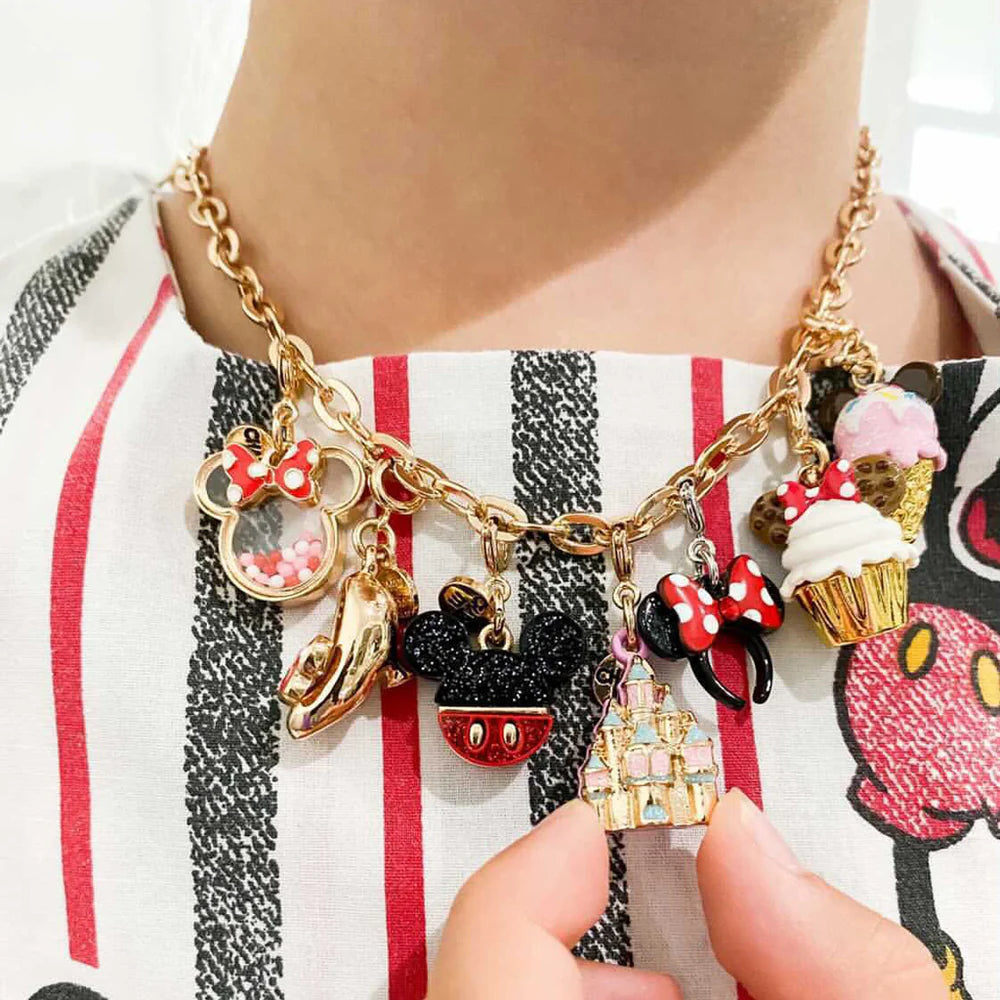 High IntenCity - Charm It! Gold Minnie Cupcake Charm