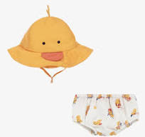 Mayoral - Duck Diaper Swim & Sunhat