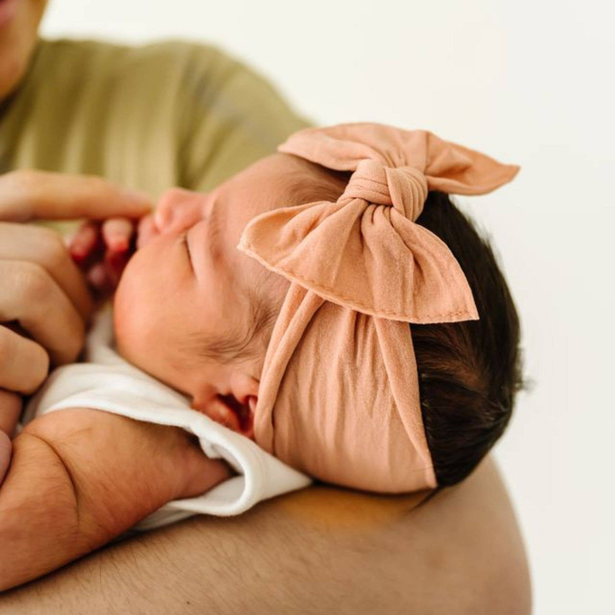 Baby Bling Bows - Original Knot headband: Blush