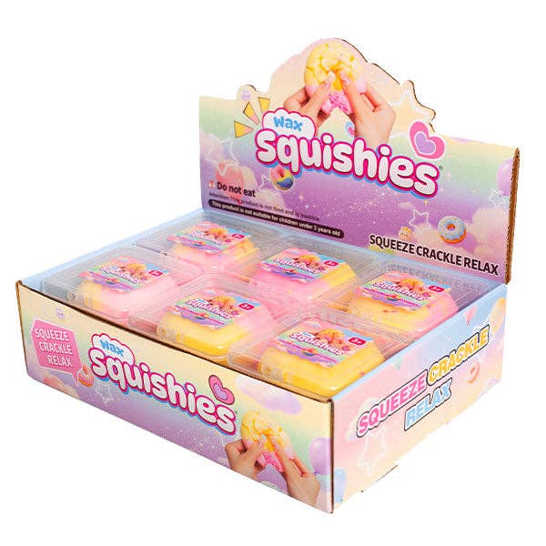 Wax Squishies® - Donut Wax Crackle Fidget Clay Toy (1pc) (limit 1)