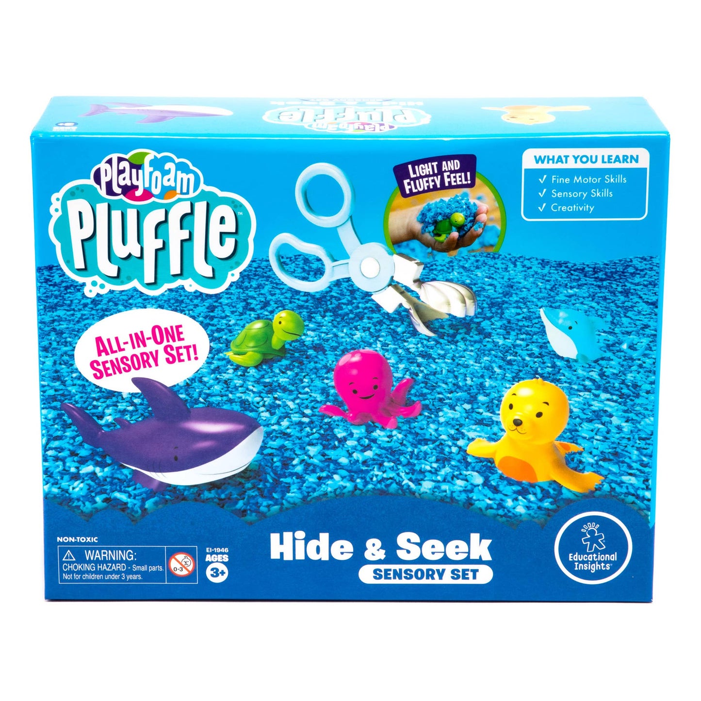 Learning Resources - Playfoam® Pluffle Hide & Seek Sensory Set