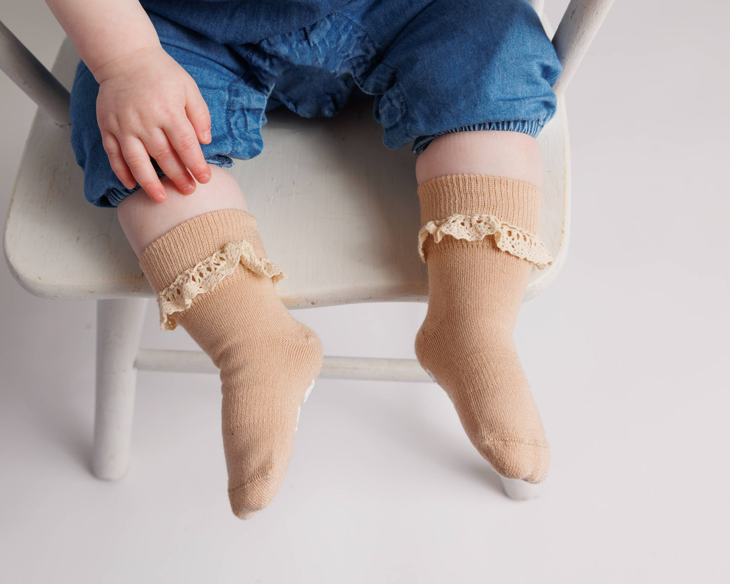 squid socks - Candace - Baby Socks / Kids Socks with Non-Slip Silicone