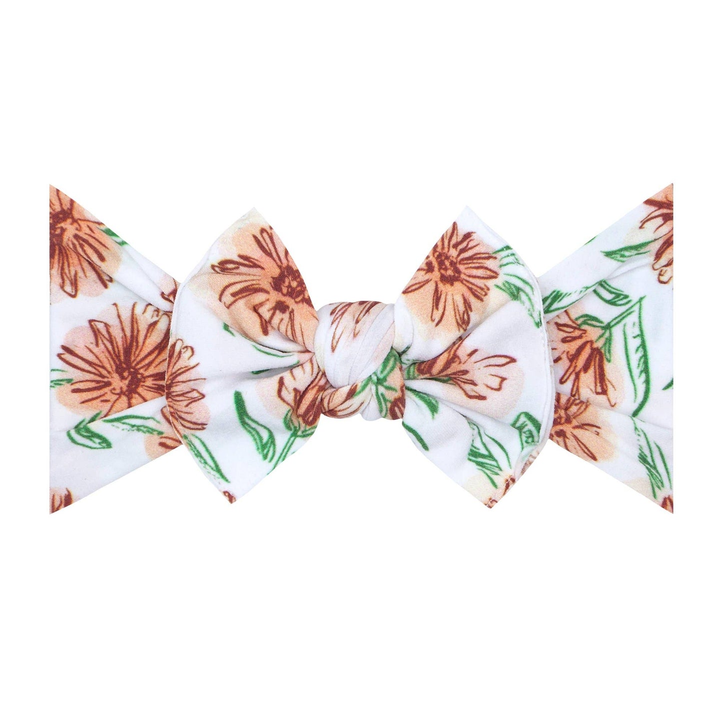 Baby Bling Bows - Baby Bling® Fall Printed Knot soft nylon headband: Autumn Field