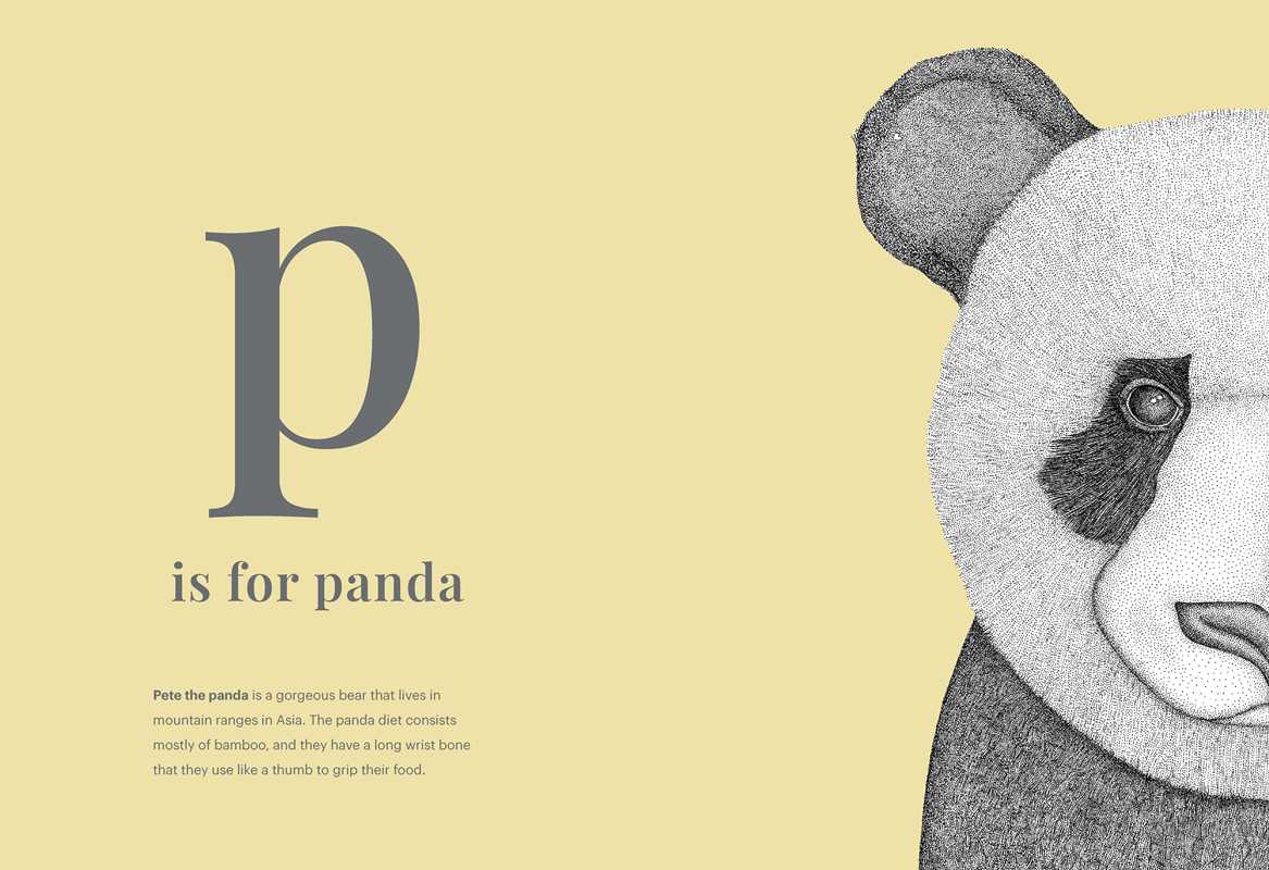 Simon & Schuster - Animal Alphabet Hardcover Book