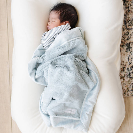 Saranoni - LUSH MINI BLANKETS: Storm Cloud