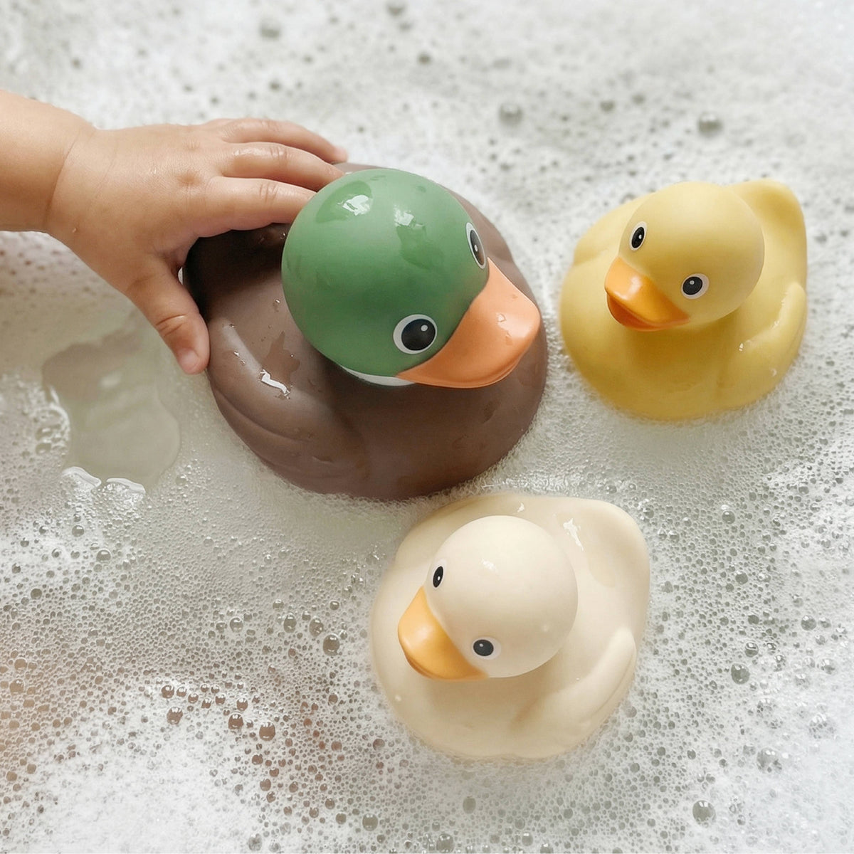 Itzy Ritzy - Itzy Ducky Family™ - Bath + Water Table Toys: Mallard