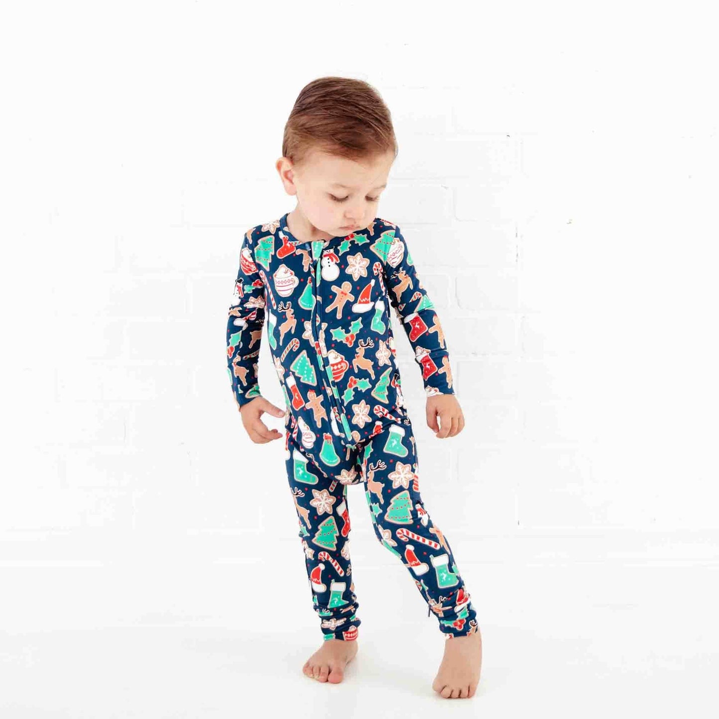 Dreamiere - Baking Memories Convertible Footie - Navy