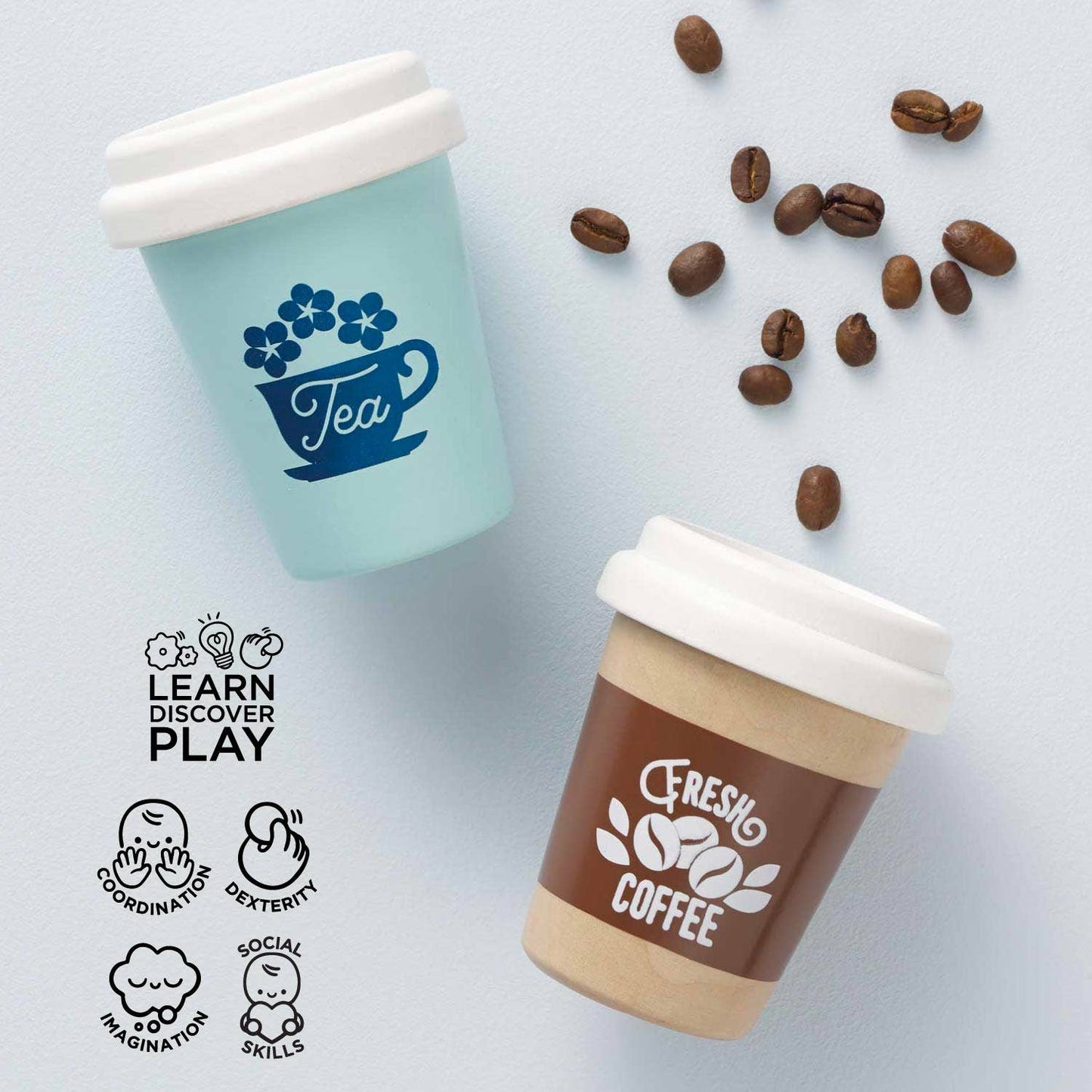 Le Toy Van, Inc. - Tea & Coffee Re-Useable Eco Cups