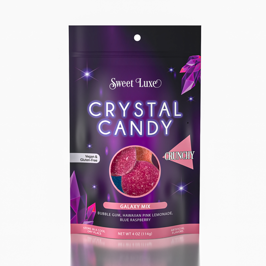 Sweet Luxe™ - Extra Crunchy Crystal Candy - Galaxy Flavor Mix