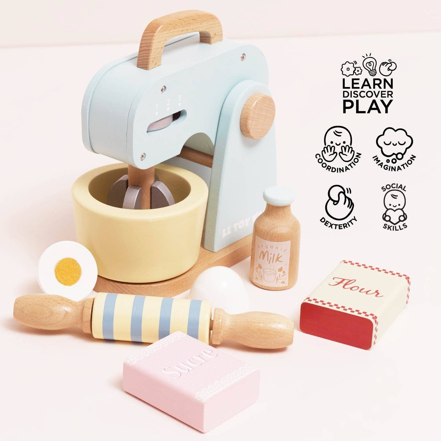 Le Toy Van, Inc. - Bakers Mixer Set & Accessories