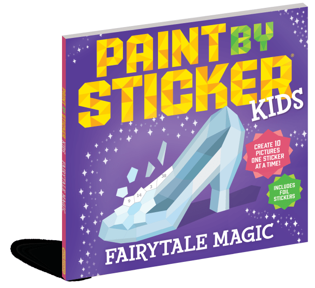 Hachette Book Group - Paint by Sticker Kids: Fairytale Magic: Trade Paperback