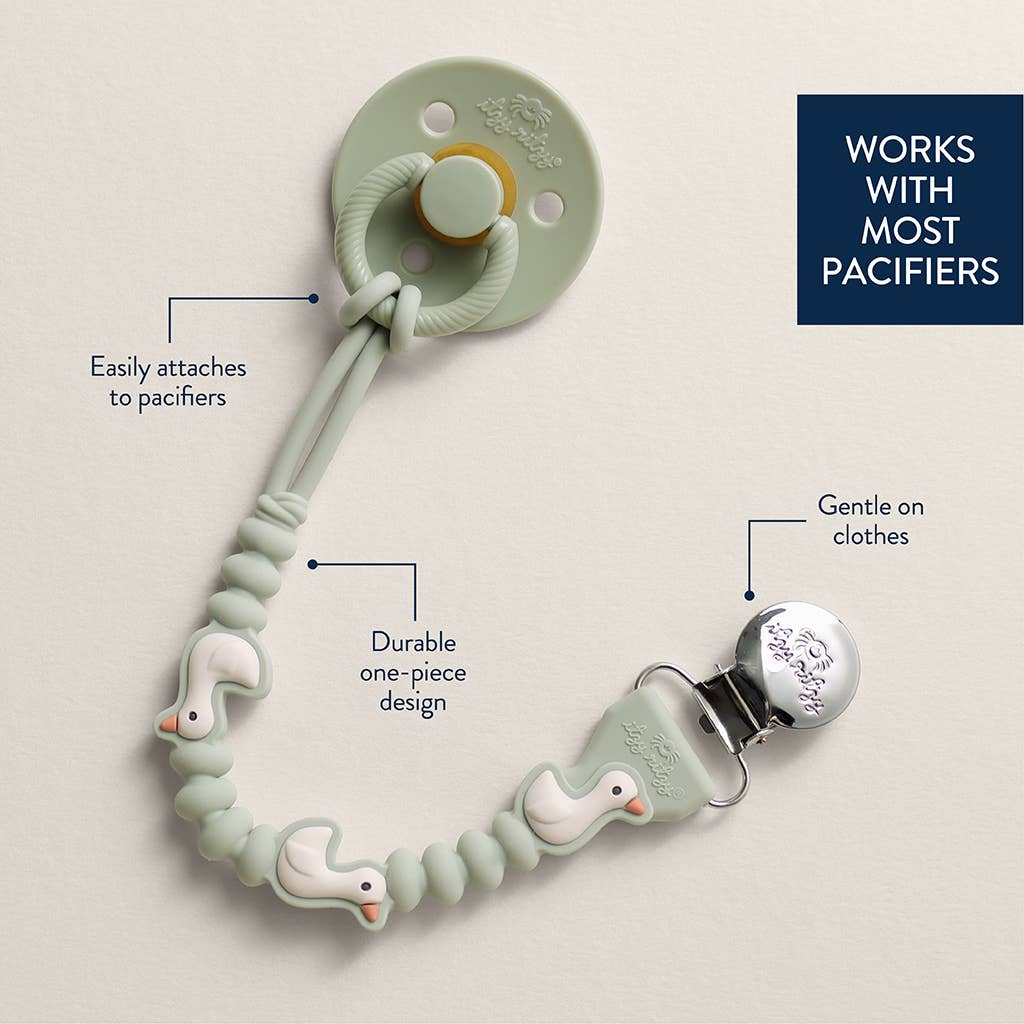 Itzy Ritzy - *Itzy Paci Strap Plus™: Goose