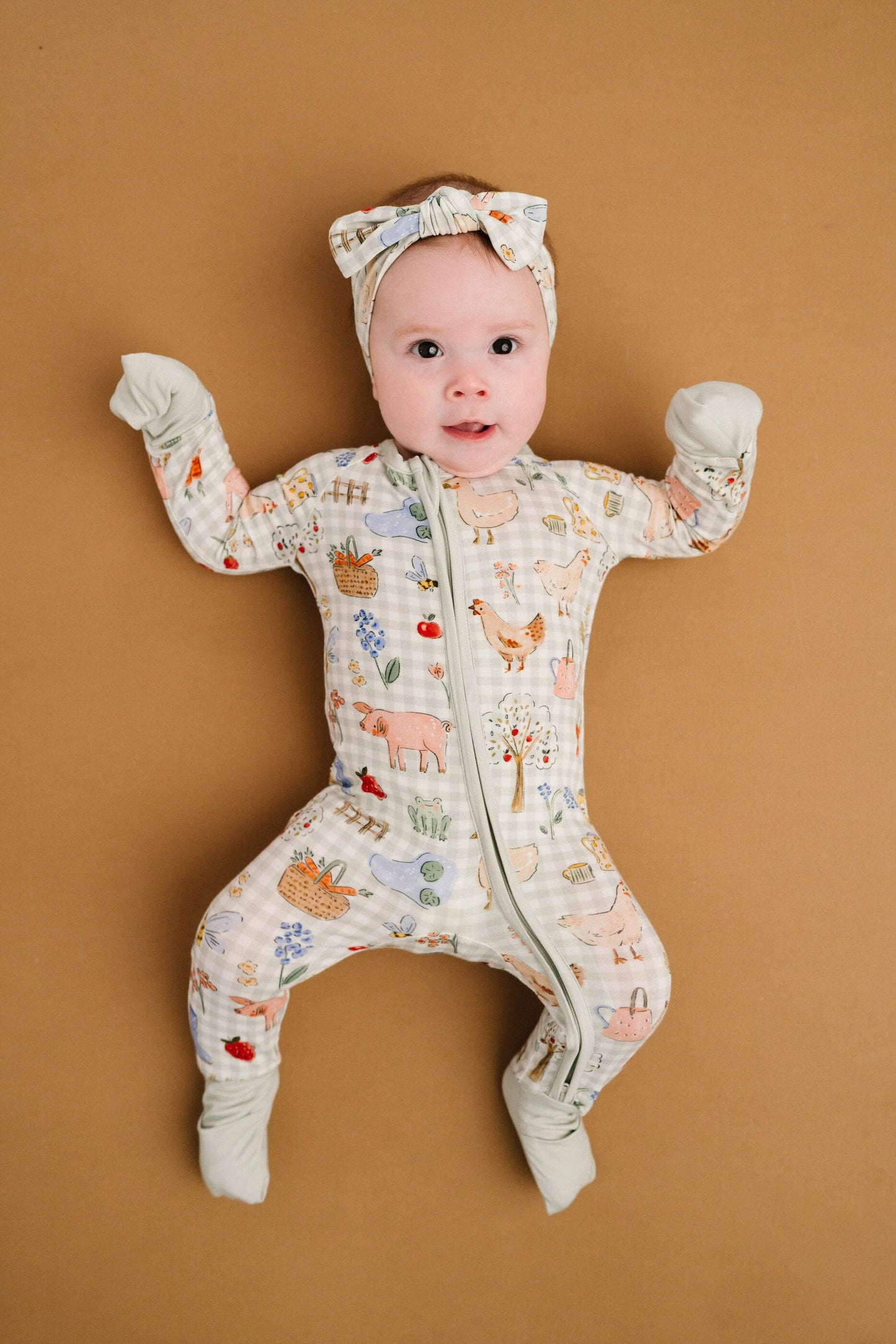 Little One Shop - Farm Days Bamboo PJ Sleeper