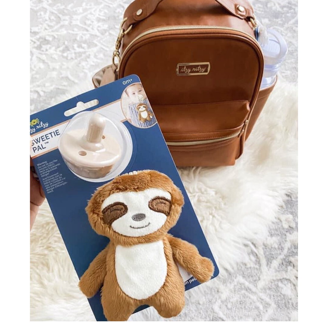 Itzy Ritzy - Sweetie Pal™ Plush & Pacifier: Sloth