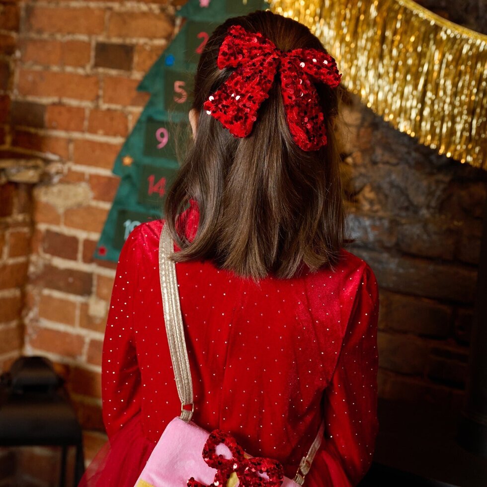 Rockahula Kids US - Sequin Velvet Bow Clip