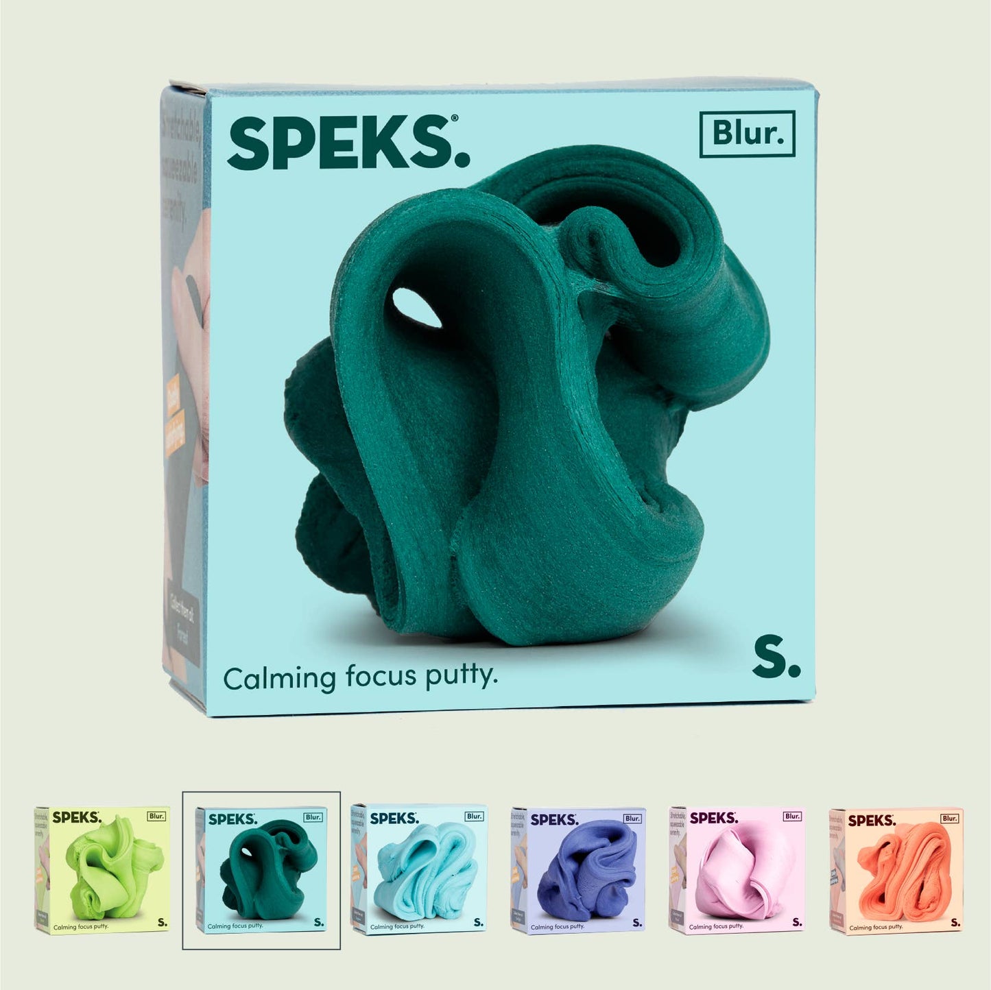 Speks - Blur Focus Putty  Single Color Case Pack: Forest