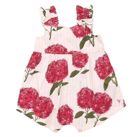 Pink Chicken - Pink Stripe Hydrangeas Via Jumper
