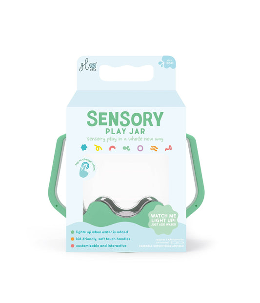 Glo Pals - Teal Sensory Play Jar