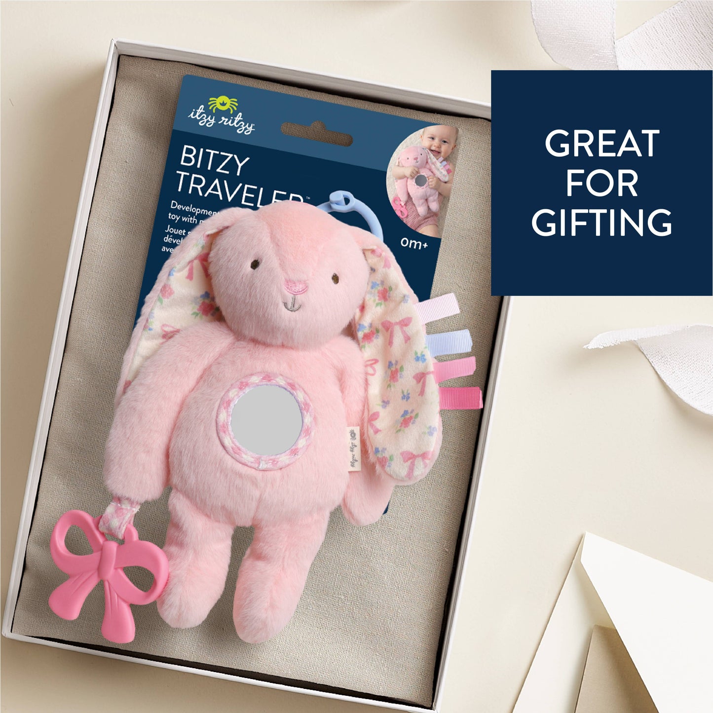 Itzy Ritzy - Pink Bunny Bitzy Traveler™