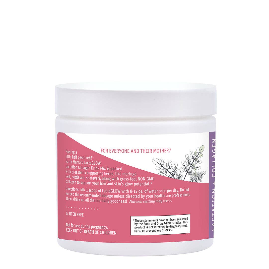 Earth Mama Organics - LactaGLOW Lactation Collagen Drink Mix