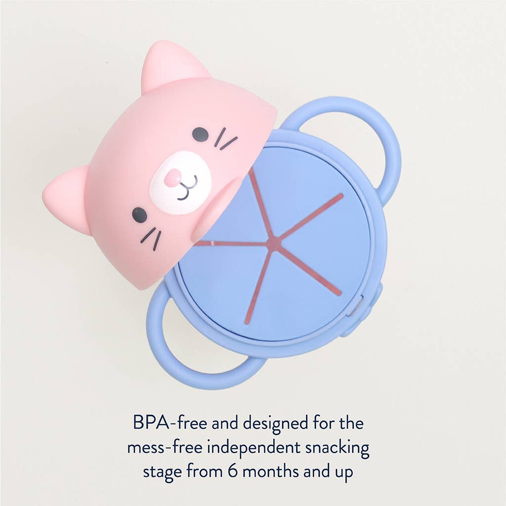 Itzy Ritzy -  Itzy Snack Pal - Snack Cup: Kitty