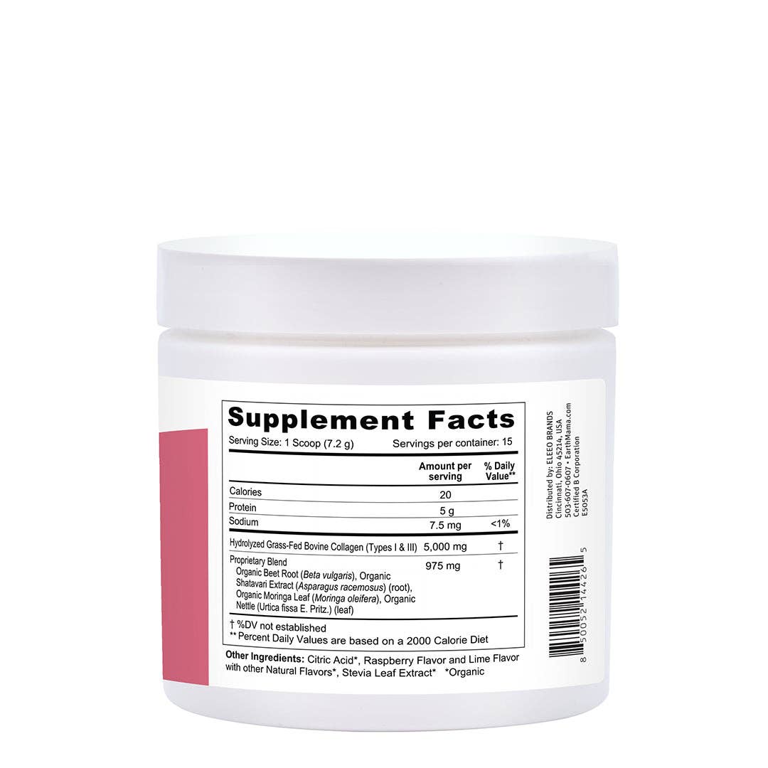 Earth Mama Organics - LactaGLOW Lactation Collagen Drink Mix