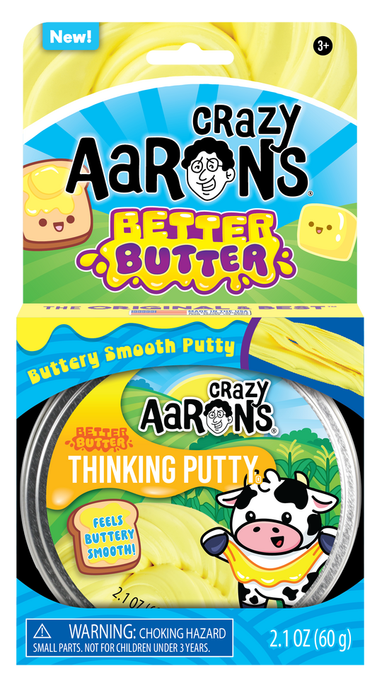 Crazy Aaron's - Better Butter - Full Size 4" Thinking Putty Tin
