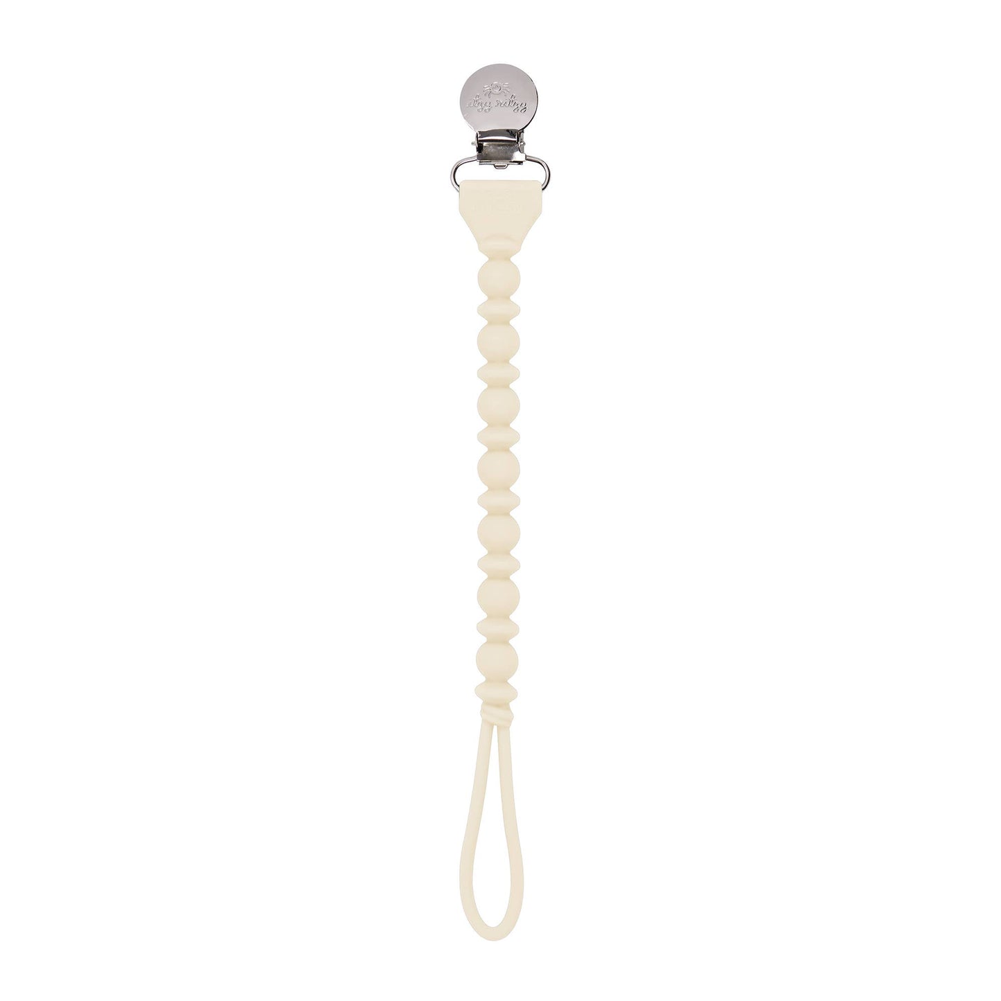 Itzy Ritzy - Sweetie Strap™ Silicone One-Piece Pacifier Clips: Buttercream
