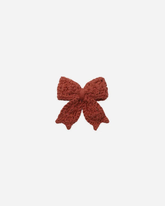 Quincy Mae - Crochet Bow || Redwood