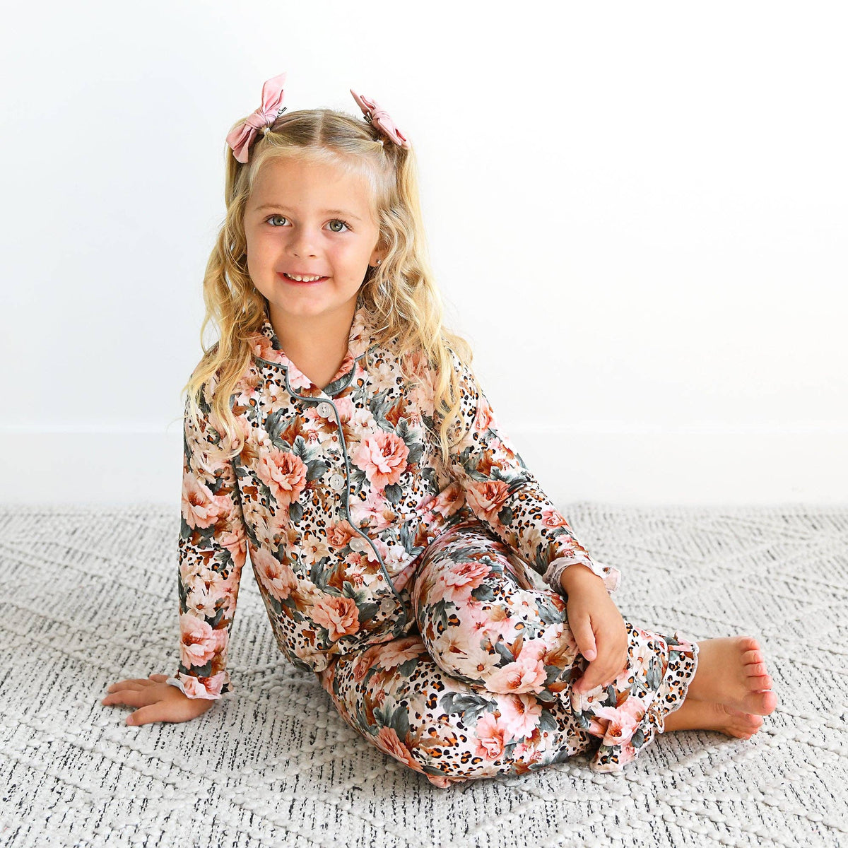 Gigi and Max - Laura - Ruffle Bamboo PJ Lounge Set