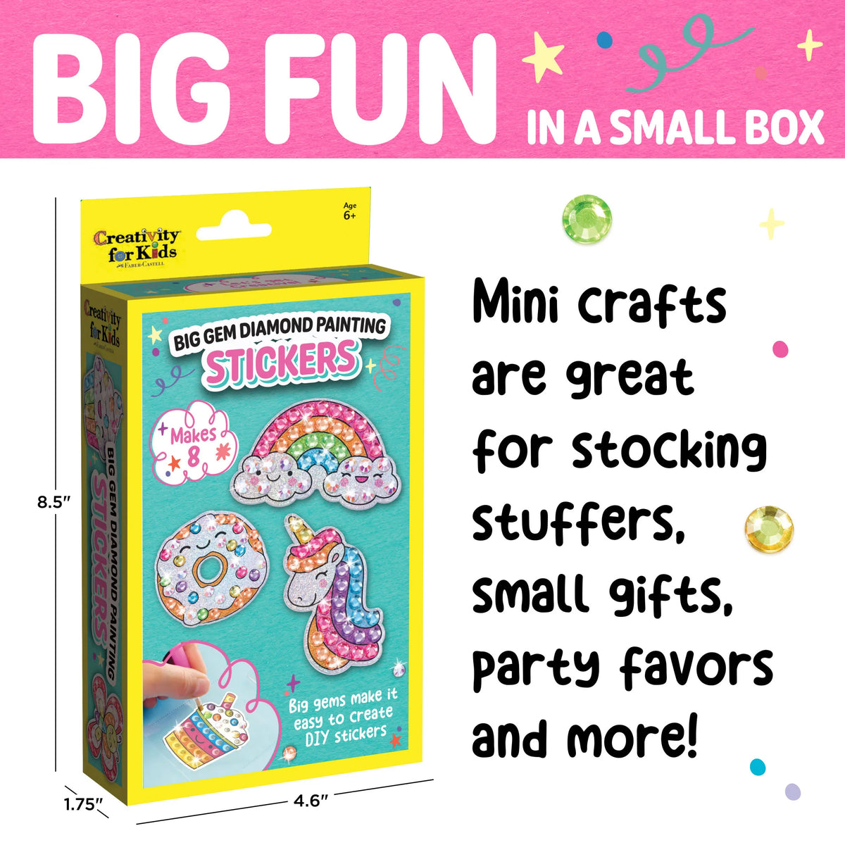 Faber-Castell - Big Gem Diamond Painting Stickers Mini