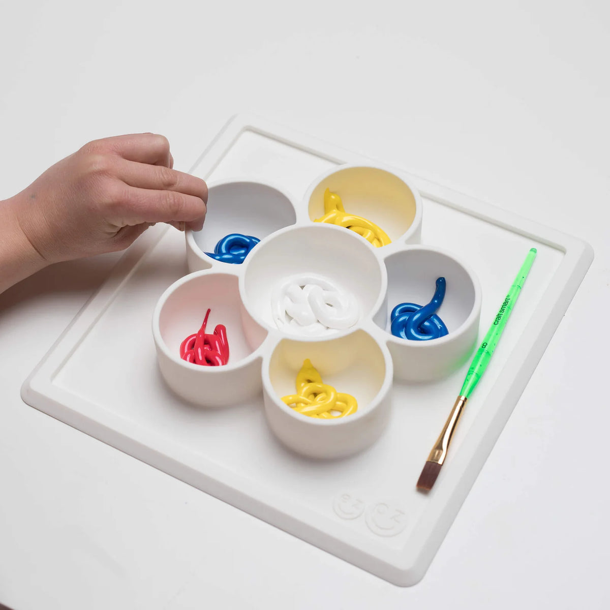 ezpz - Mini Play Mat (Baby, Toddler, Preschooler 6m+): Cream