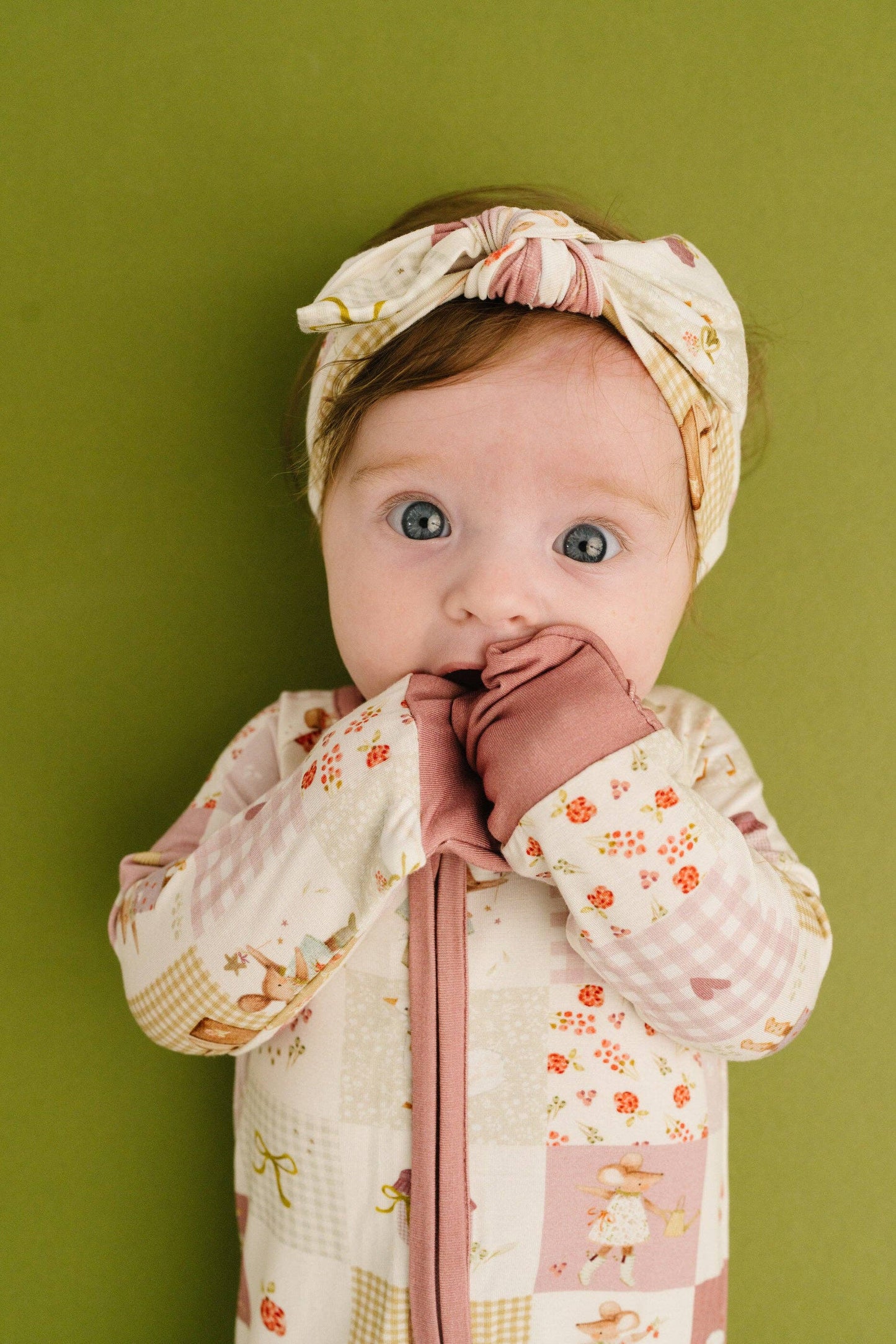 Little One Shop - Storybook Picnic Bamboo PJ  Sleeper